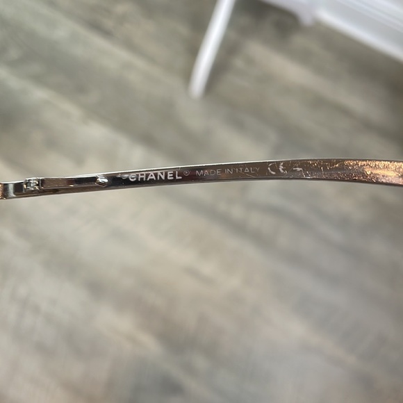 Retail $1,100 Chanel Gradient Shield Aviator Sunglasses - Picture 7 of 9